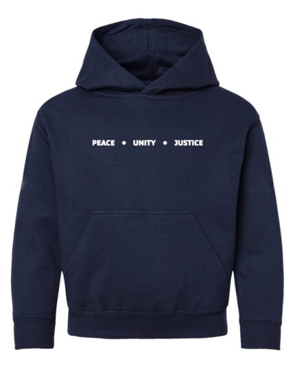 PEACE UNITY JUSTICE Youth Hoodie